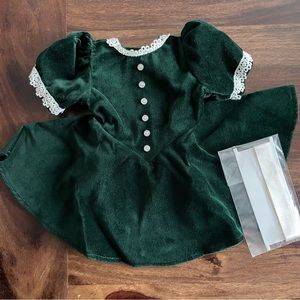 American Girl Molly Christmas Dress BNIB